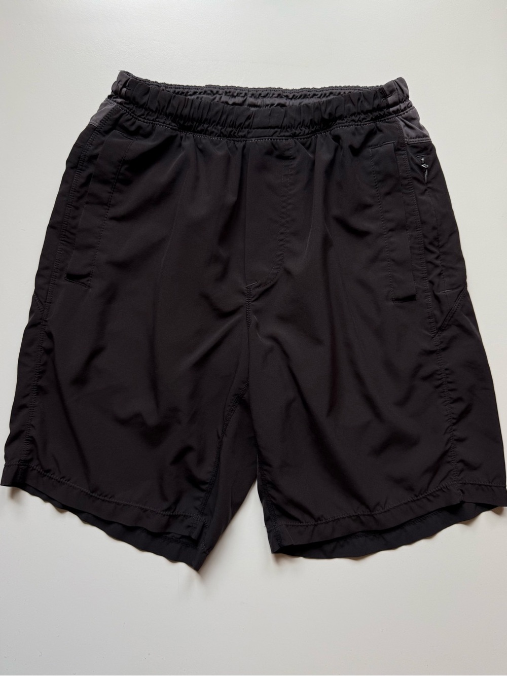 Birddogs Men's Black Lightweight Performance Gym Shorts - Size S